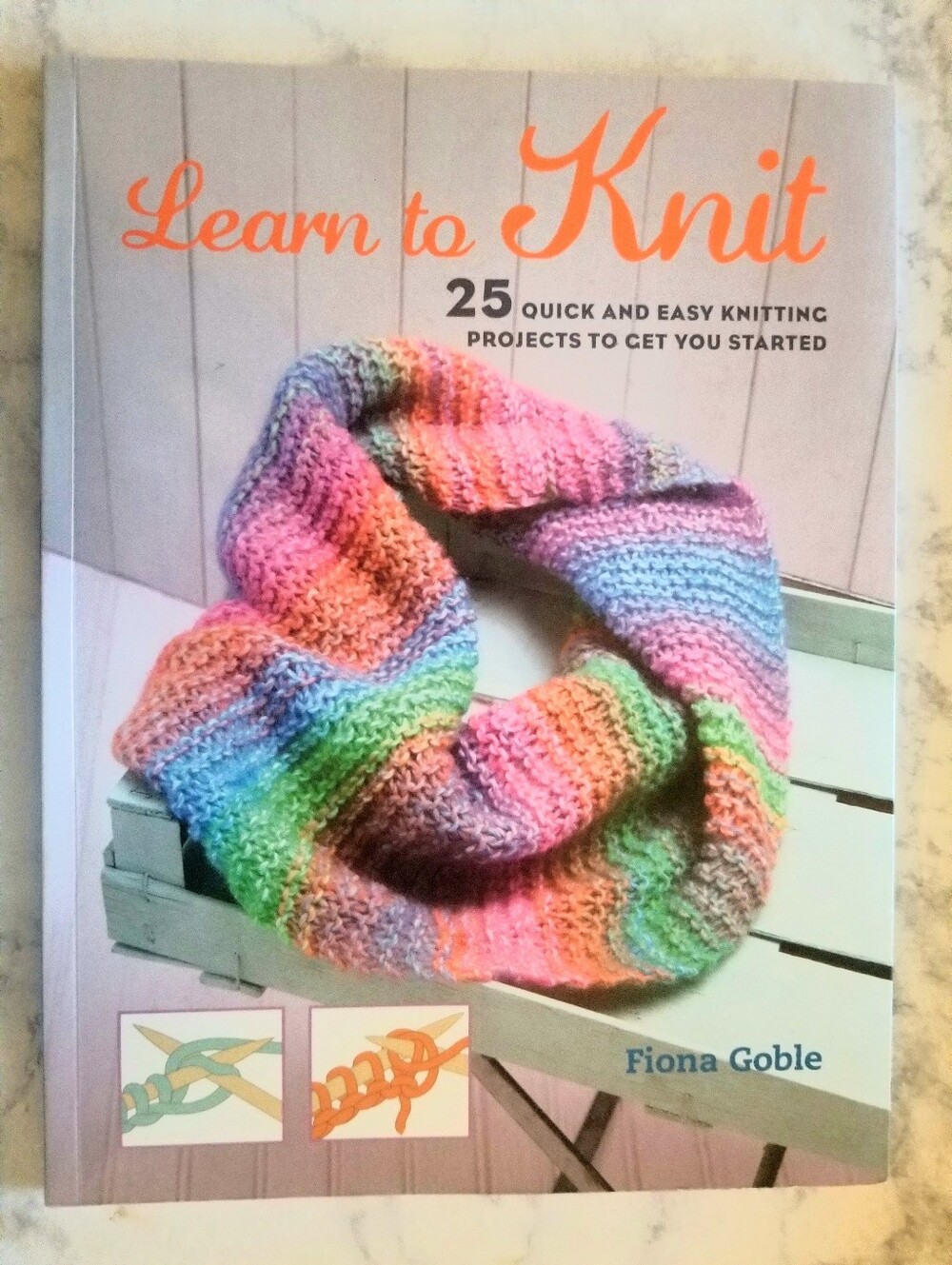 Learn To Knit By Fiona Goble